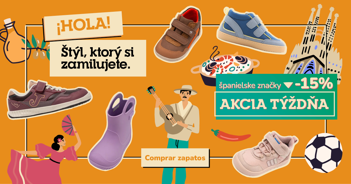 objavte obľúbené španielske značky so zľavou -15%